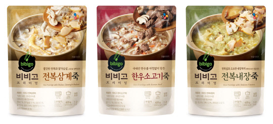 cj제일제당이 프리미엄 죽 라인업을 확장한다. <CJ제일제당 제공>